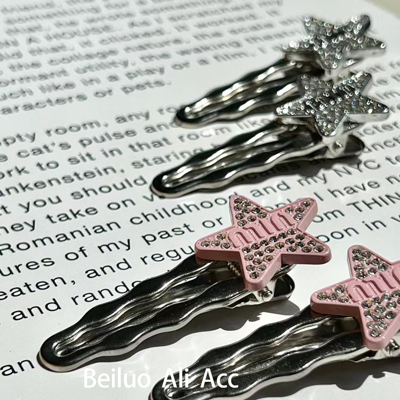 Wholesale sweet and cool style high-quality girls forehead broken hair accessories hairpin