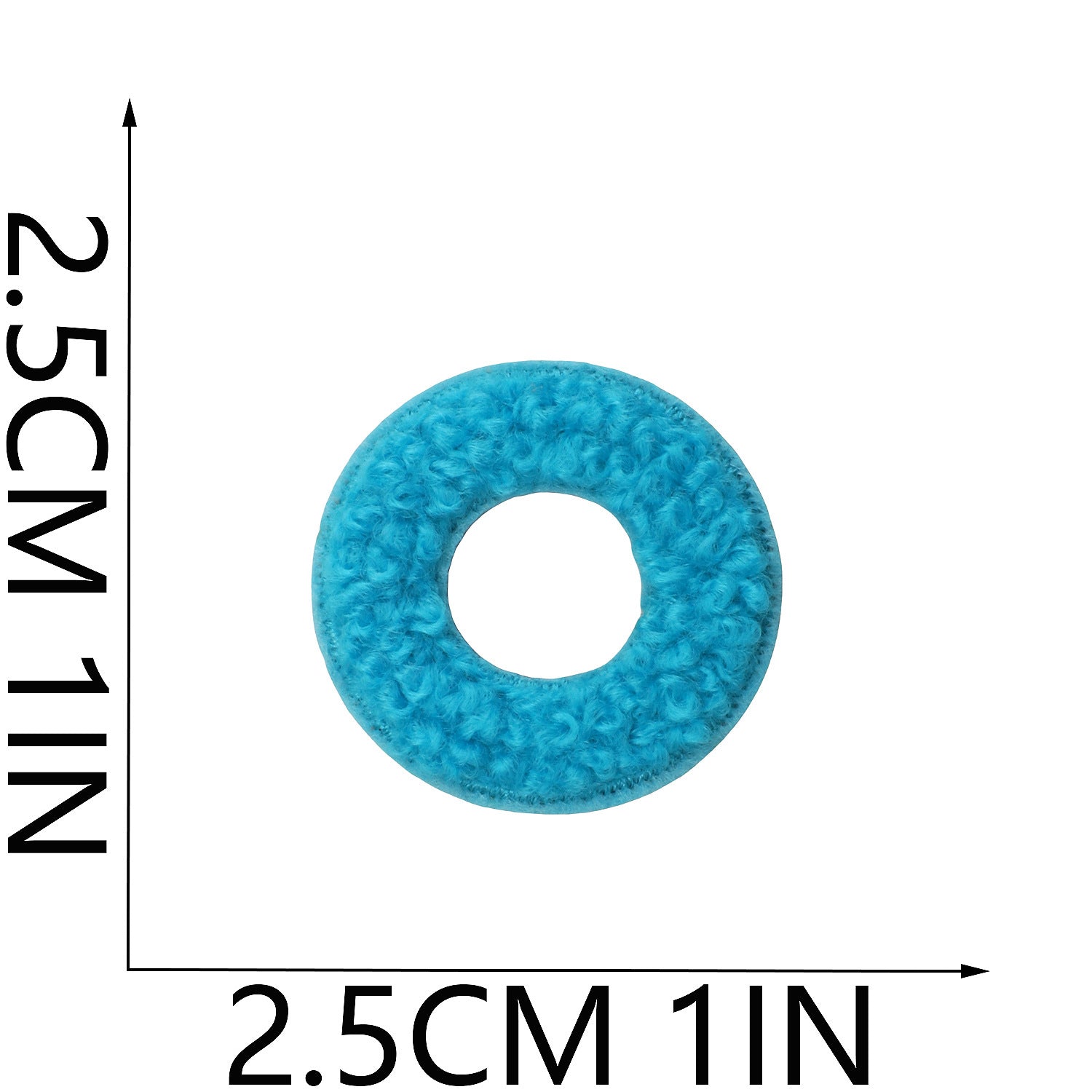 Wholesale Trendy Chenille Embroidered Alphabet Number Patches Iron On DIY Decorative Accessory For Clothing Bags Boutique Resale