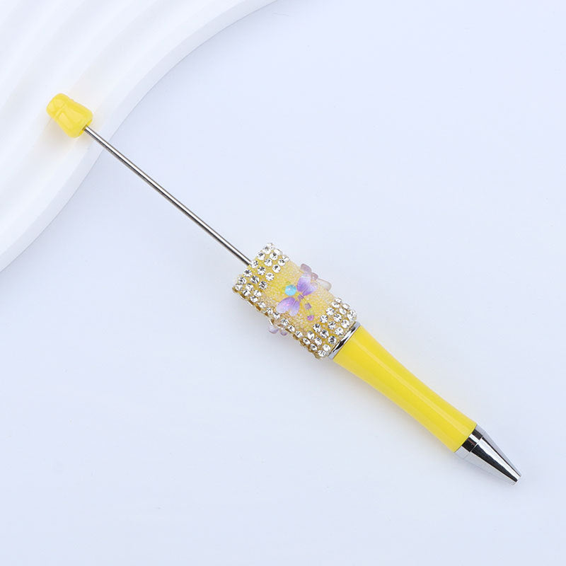 Wholesale 50pcs DIY Sugar Creative Diamond Patch Fantasy Simulation Dragonfly Broken Diamond Ball Pen