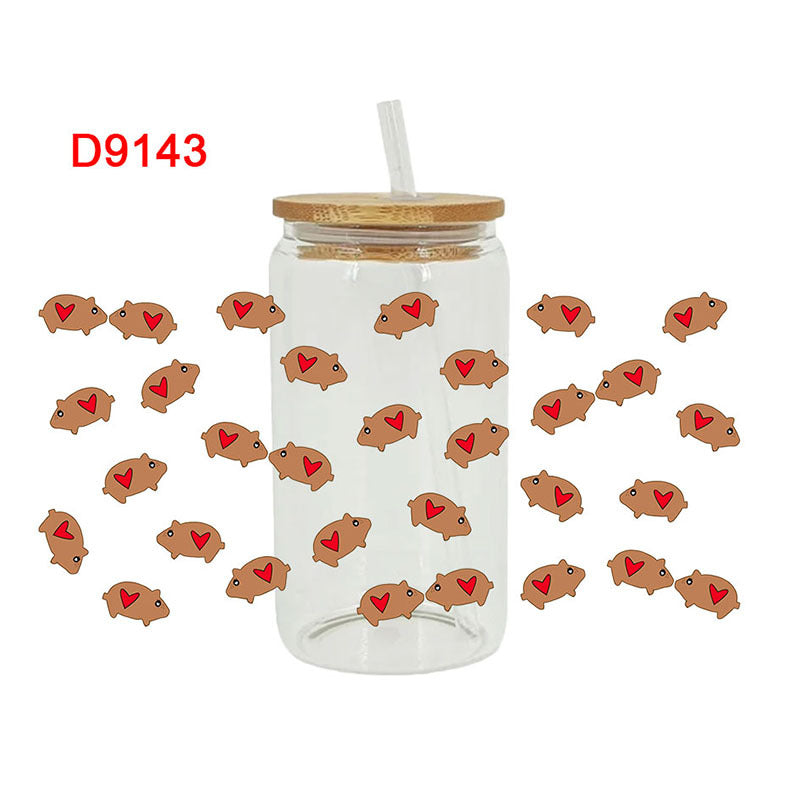 Wholesale Christmas Cuisine Series 16oz Cup UV DTF Wraps