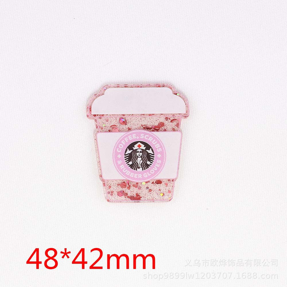 Wholesale 10 cartoon accessories acrylic cute DIY patches