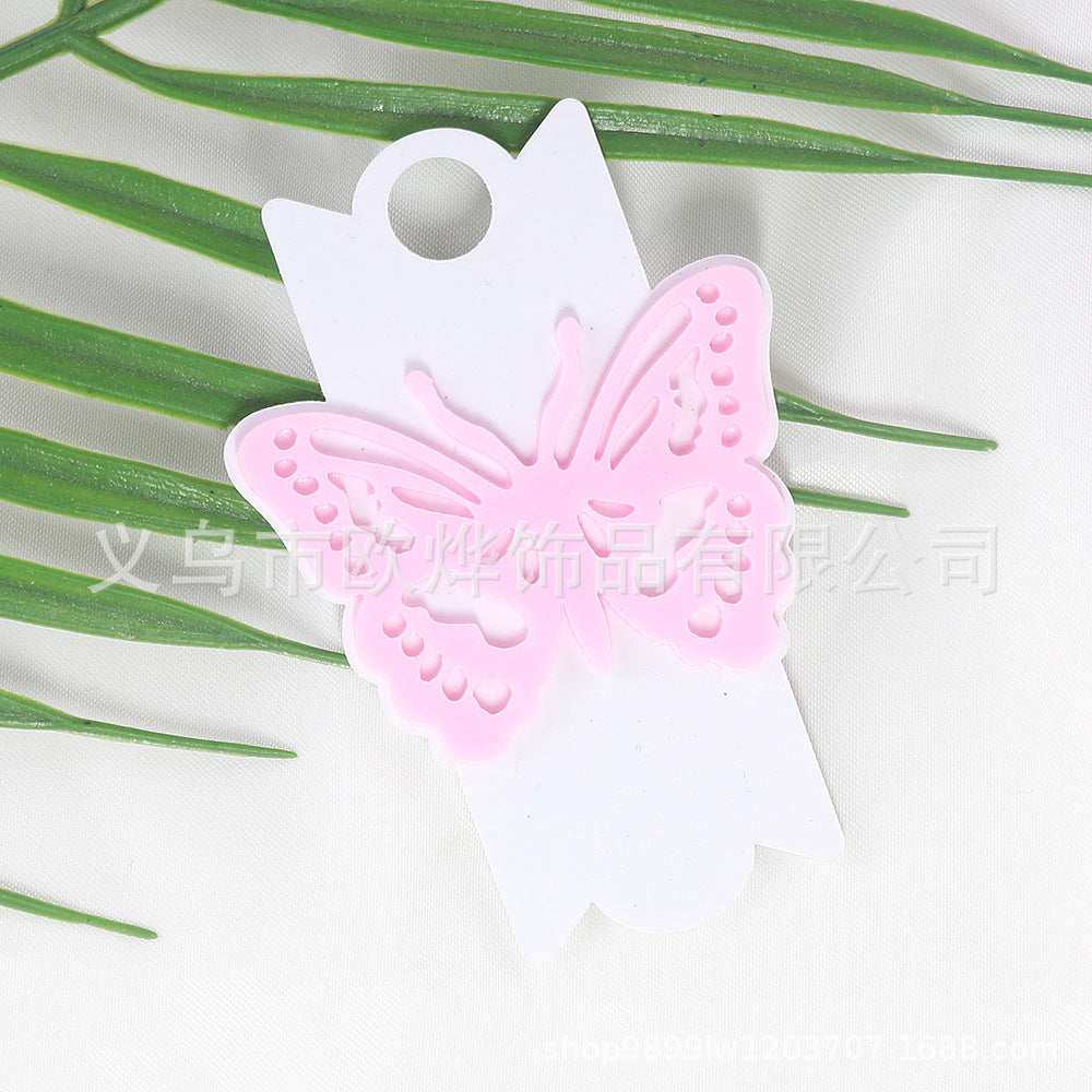 Wholesale 10pcs Blank DIY Acrylic Nameplate FlatBack