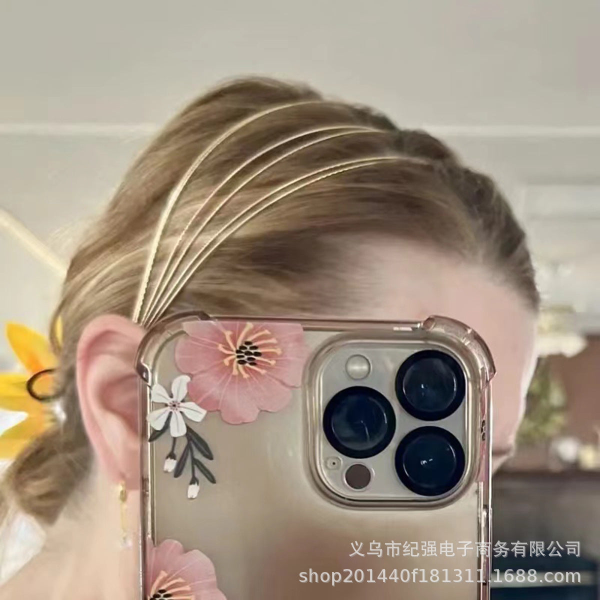 Wholesale Metal stylish simple atmosphere high-end six-layer folding headband