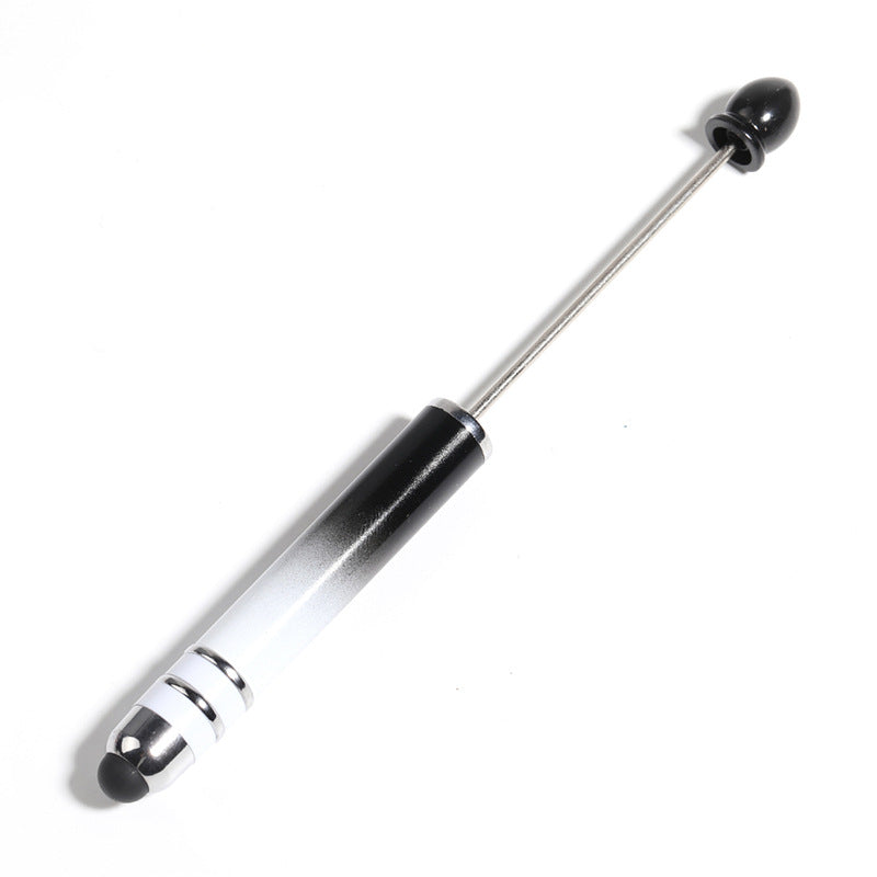 Wholesale 5PCS/PACK Beadable Pens Diy Touch Screen Multi-color Gradient Multi-function Dual-purpose