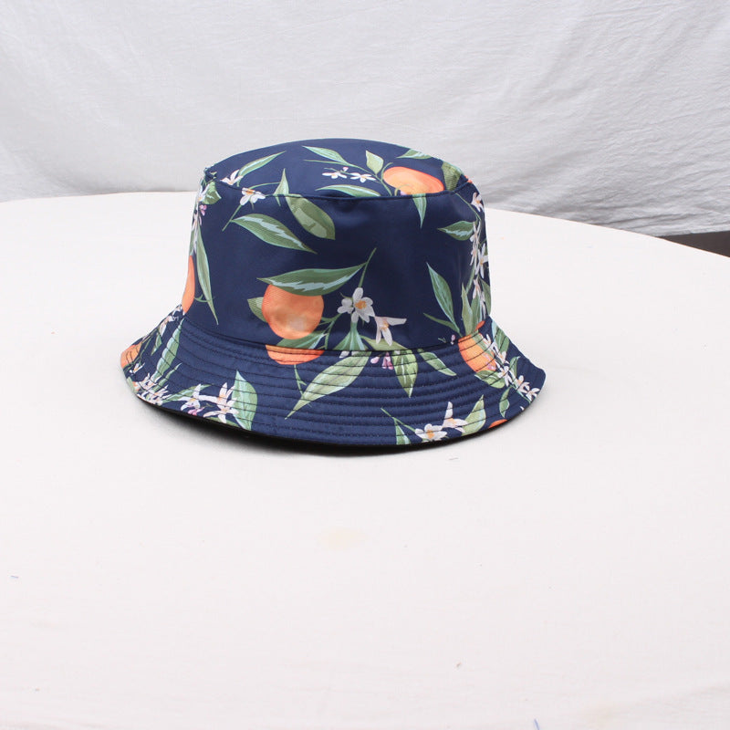 Wholesale Polycotton Tropical Print Fruit Bucket Hat