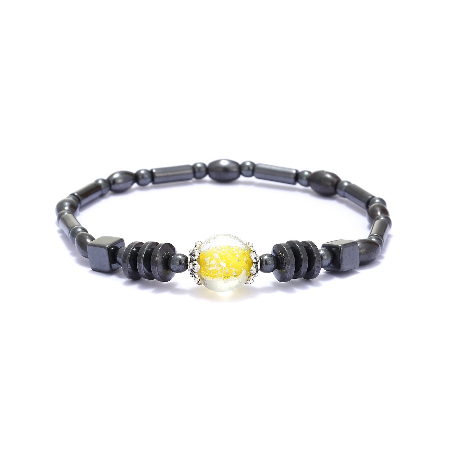 Al por mayor AB Color Black Ballstone Star Hand con cuentas de cuentas