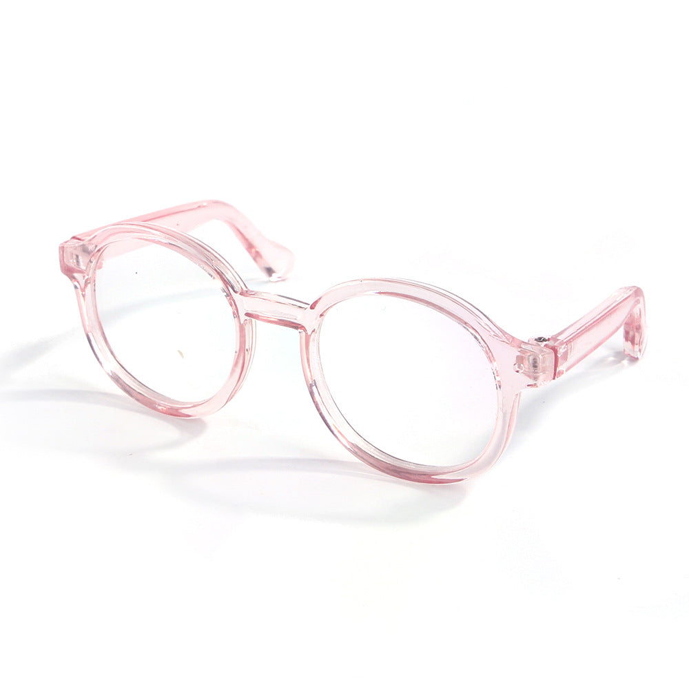 Wholesale Plastic Transparent Cat Glasses