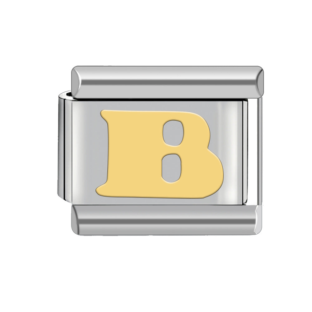 Wholesale Italian Charm Bracelet 9mm DIY Patchwork Detachable Monogram Bracelet