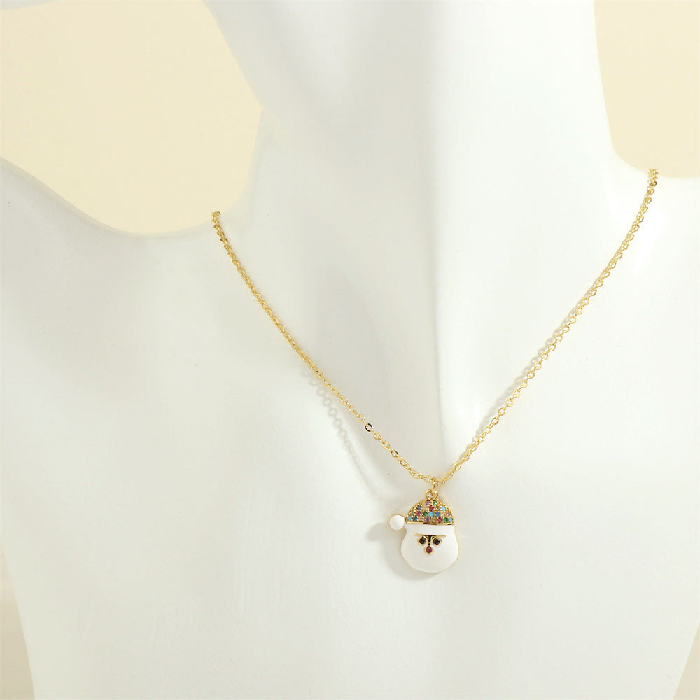 Wholesale Christmas diamond necklace