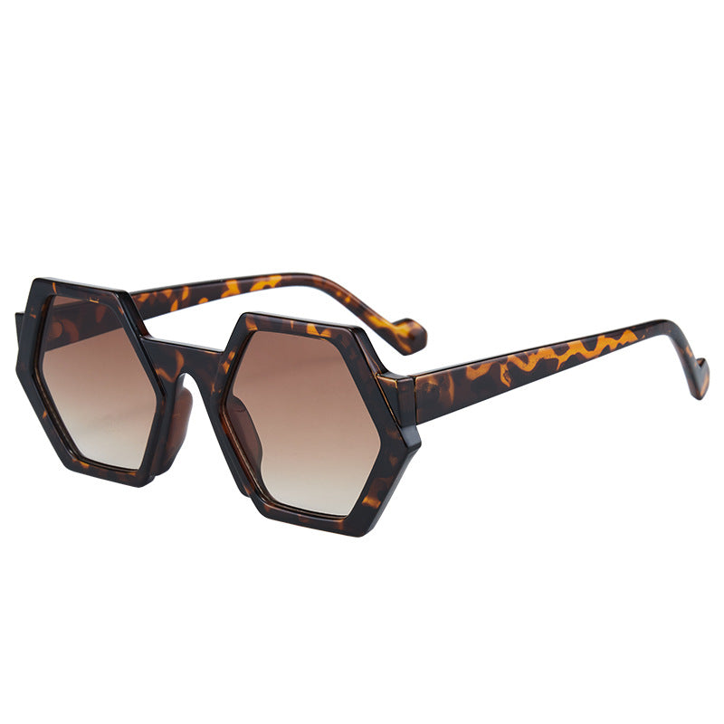 Wholesale of New Polygonal PC Retro UV Sunglasses
