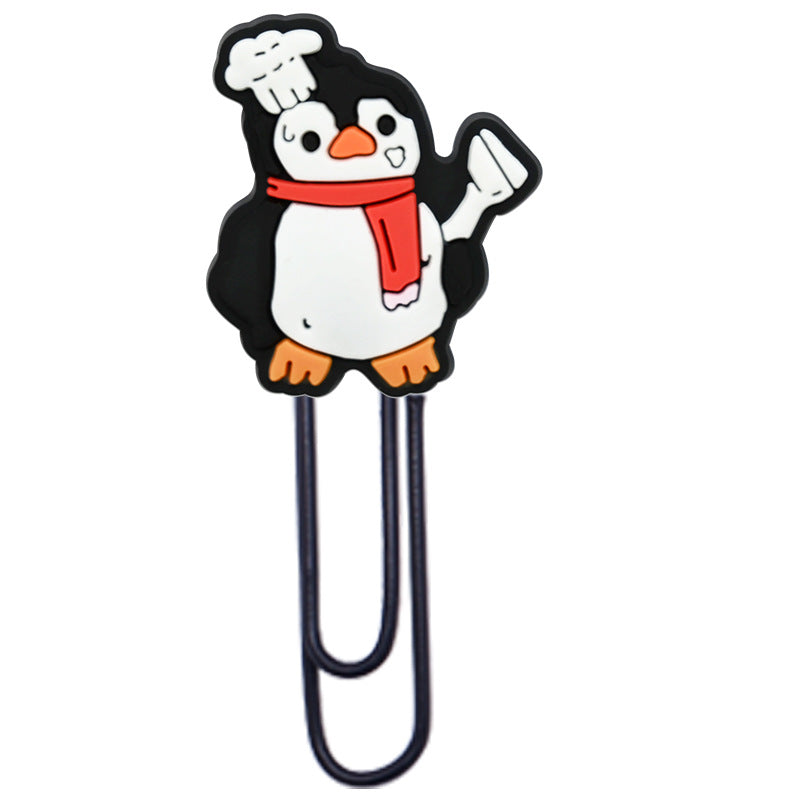 Wholesale  Random 50pcs/pack   Cartoon Antarctic Penguin Bookmarks