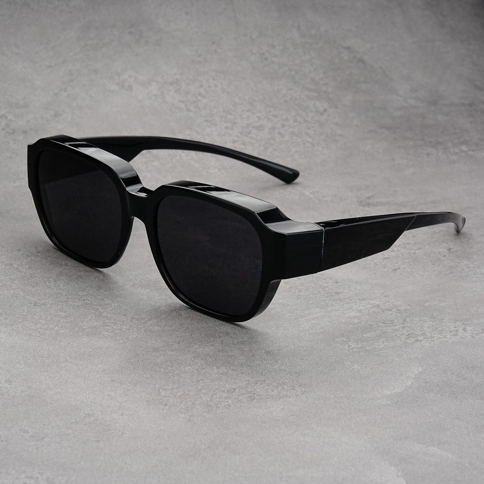 Wholesale New  large frame polarized glasses myopia sunglasses men's driving driver summer sunscreen sunglasses women's