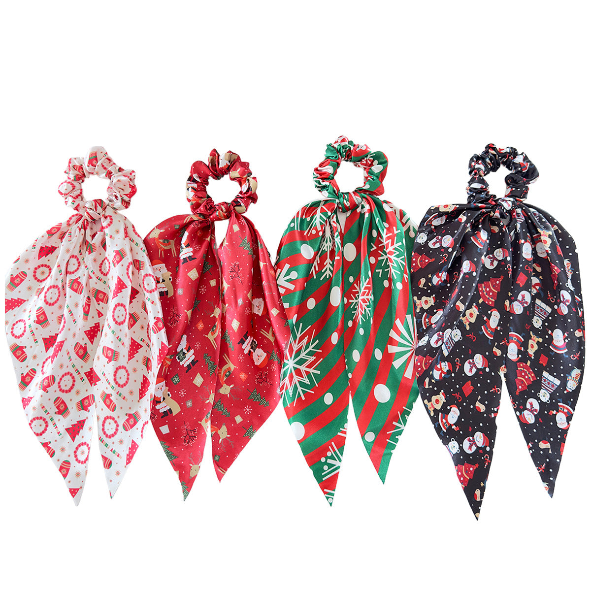 Wholesale Christmas hair accessories decorative ribbon