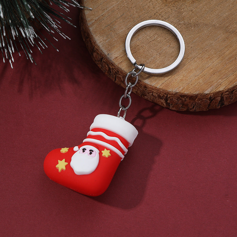 Wholesale Christmas PVC Keychain