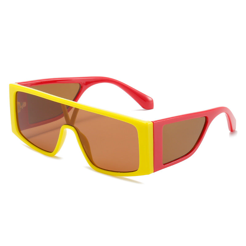 Wholesale PC Siamese Big Frame Sunglasses