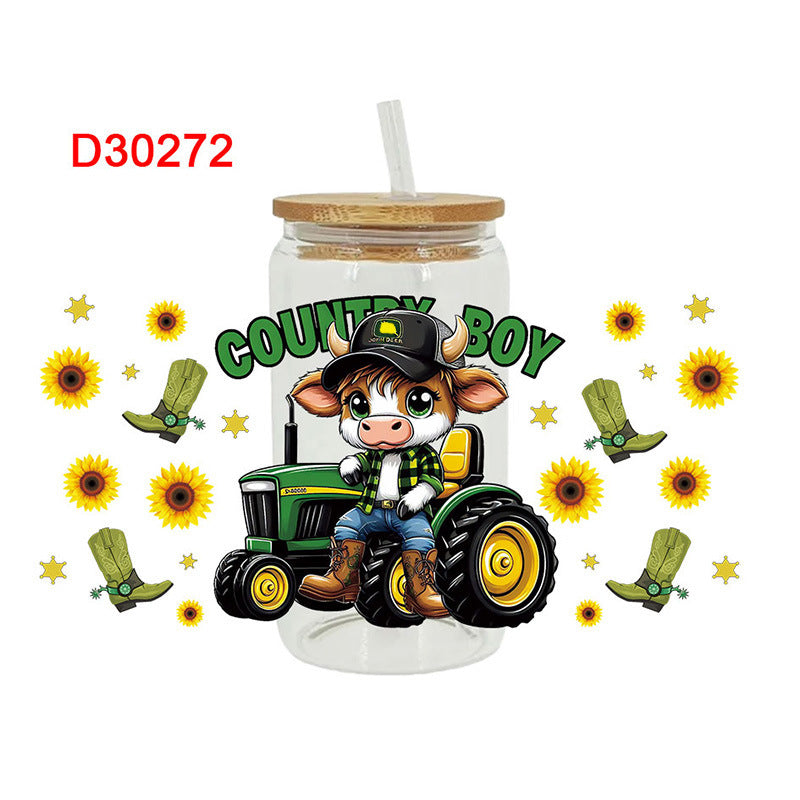 Wholesale UV Transfer Paste Glass Crystal Label Crystal Paste 16OZ UV DTF WRAPS