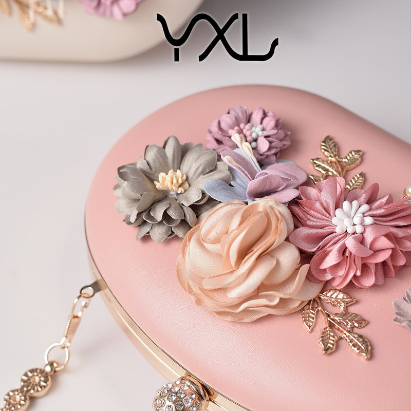 Wholesale Flower Vintage Macaron Handbag