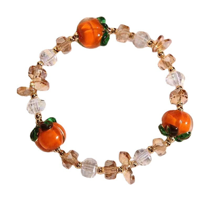 Wholesale Luminous Glass Artificial Crystal Bracelet