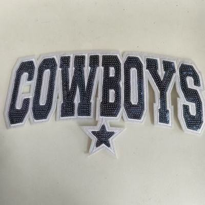 Wholesale Trendy Rugby Team Embroidered Patches Iron On Sew On For et DIY Decorative Accessory OLY Exclusive