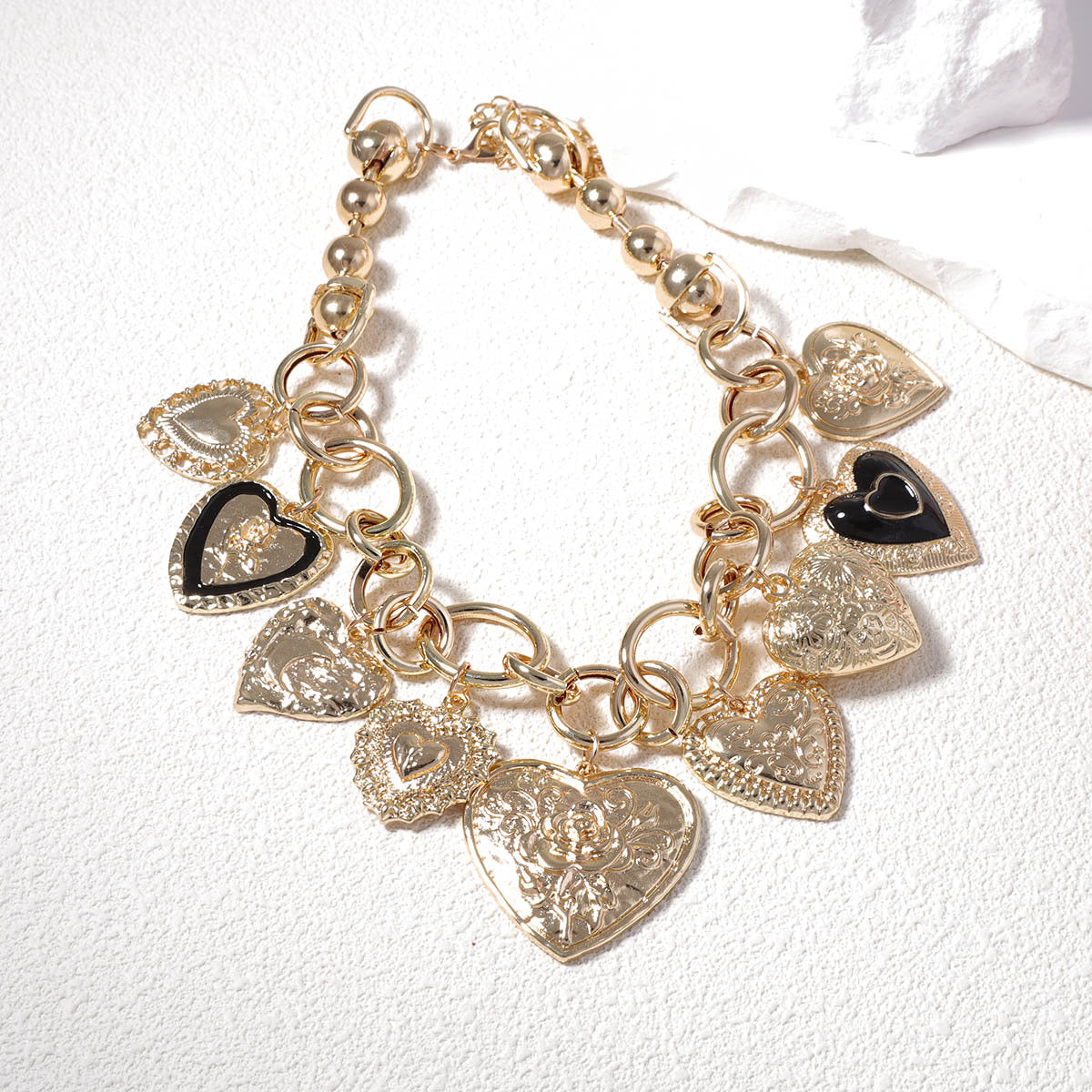 Wholesale Vintage chain alloy various love necklaces