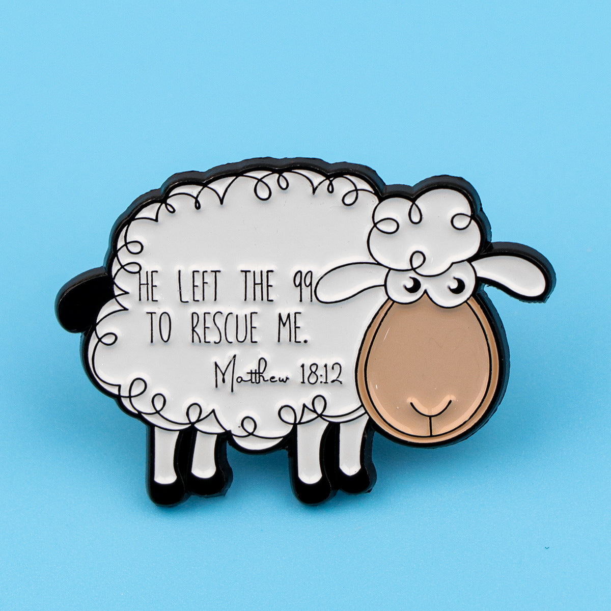 Wholesale Jesus Bible Brooch Cartoon Metal Badge Accessory