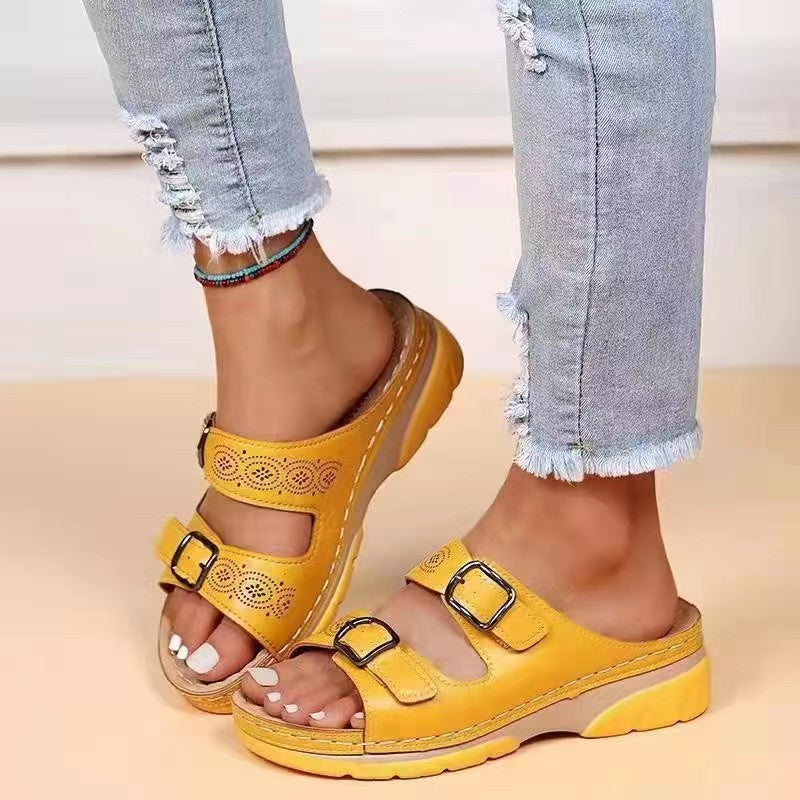 Wholesale Women's Warm Winter Home Shoes Indoor Comfortable Eva Material Anti-slip sandals