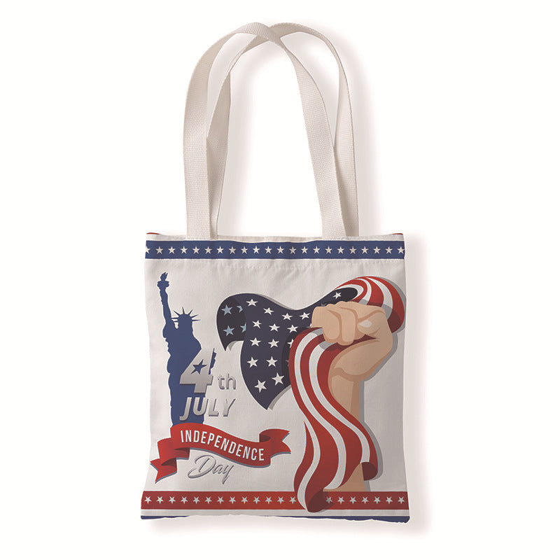 Wholesale Independence Day Canvas Bags