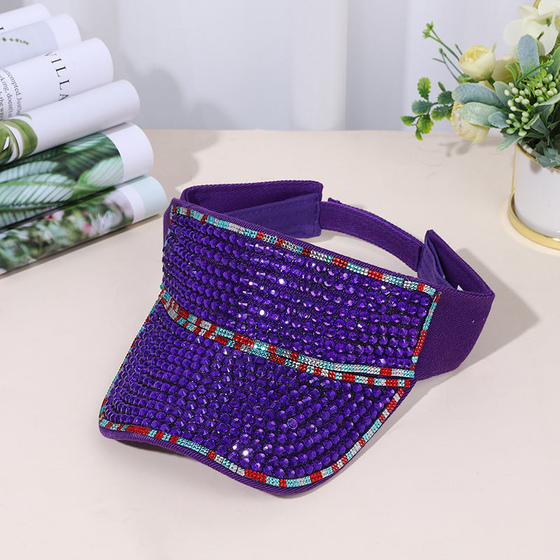 Wholesale Rhinestone Inlaid Diamond Hollow Cap