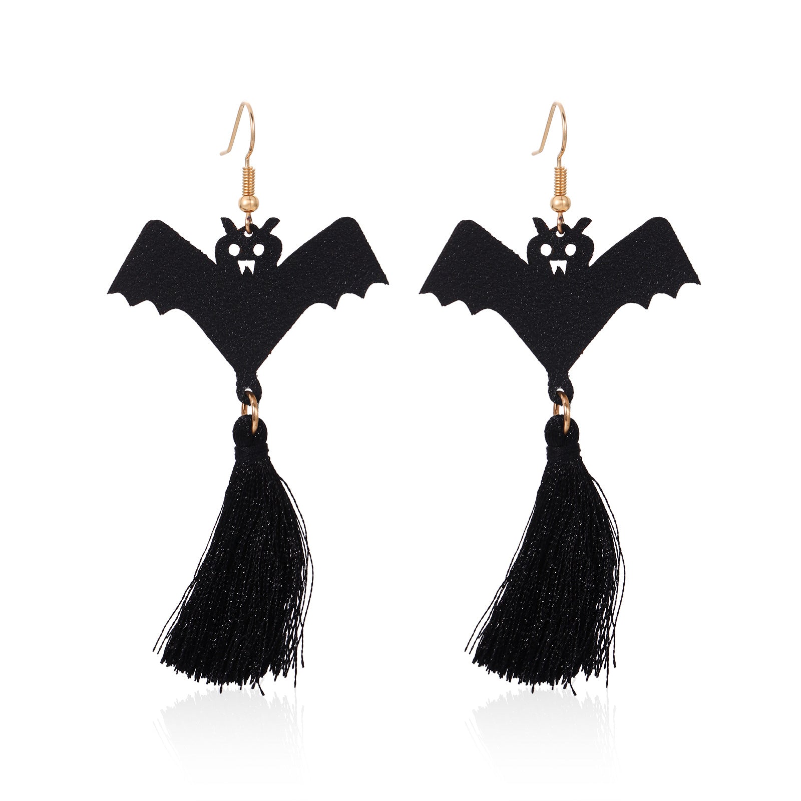 Wholesale Handmade Acrylic  Earrings Skull  Web Bat Design Trendy Jewelry Accessory For Party