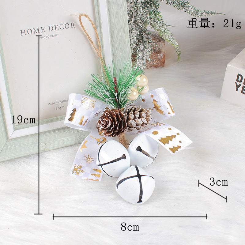 Wholesale Christmas Tree Pendants Bell Accessories Pendants Christmas Decorations