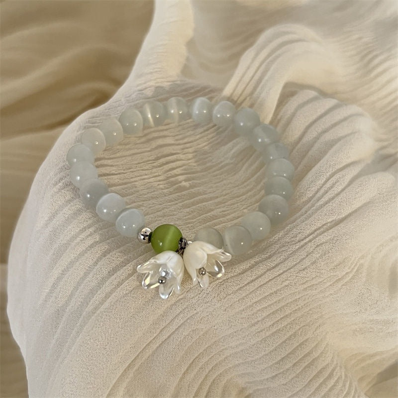 Wholesale Tulip Cat's Eye Pull Bracelet