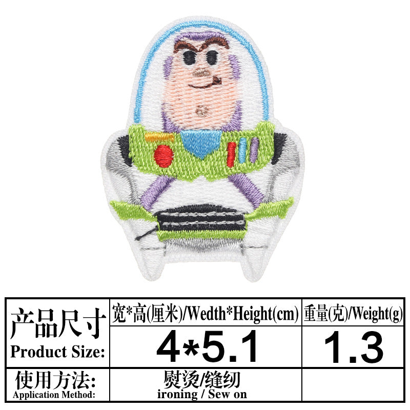 Wholesale cartoon cloth stickers cute DIY patch OLY Exclusive