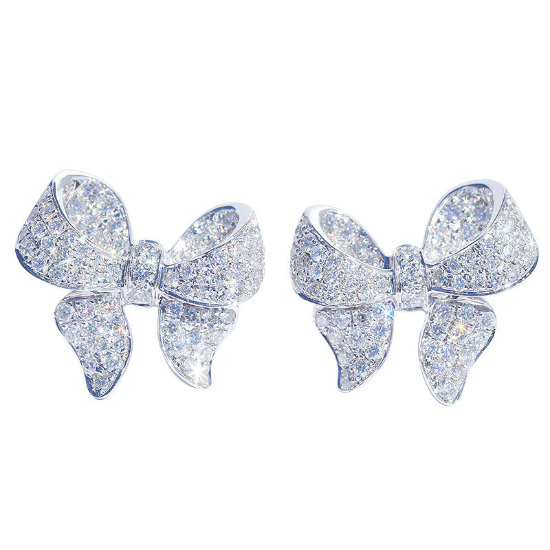 Wholesale Bow Small and Versatile Earrings
