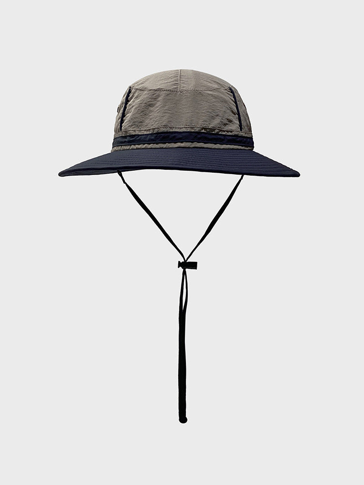 Wholesale Summer Quick Dry Breathable Drawstring Cotton Fisherman Hat