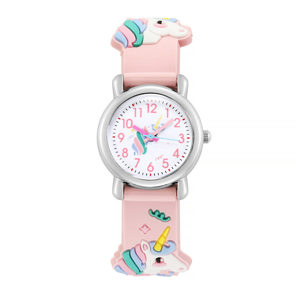 Wholesale Colorful Plastic Strap Kids Watch