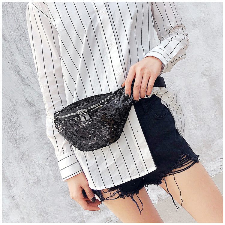 Wholesale Laser Waist Bag Multi-layer Chest Bag