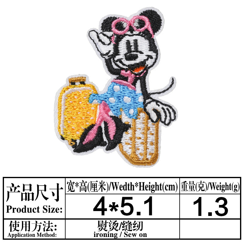 Wholesale classic cartoon cloth stickers DIY patches OLY Exclusive