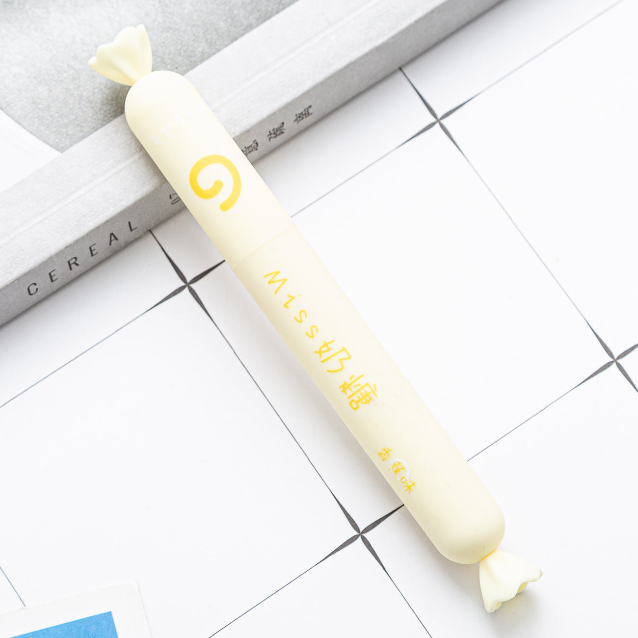 Bolígrafos de bolsillo de plástico en forma de dulces al por mayor