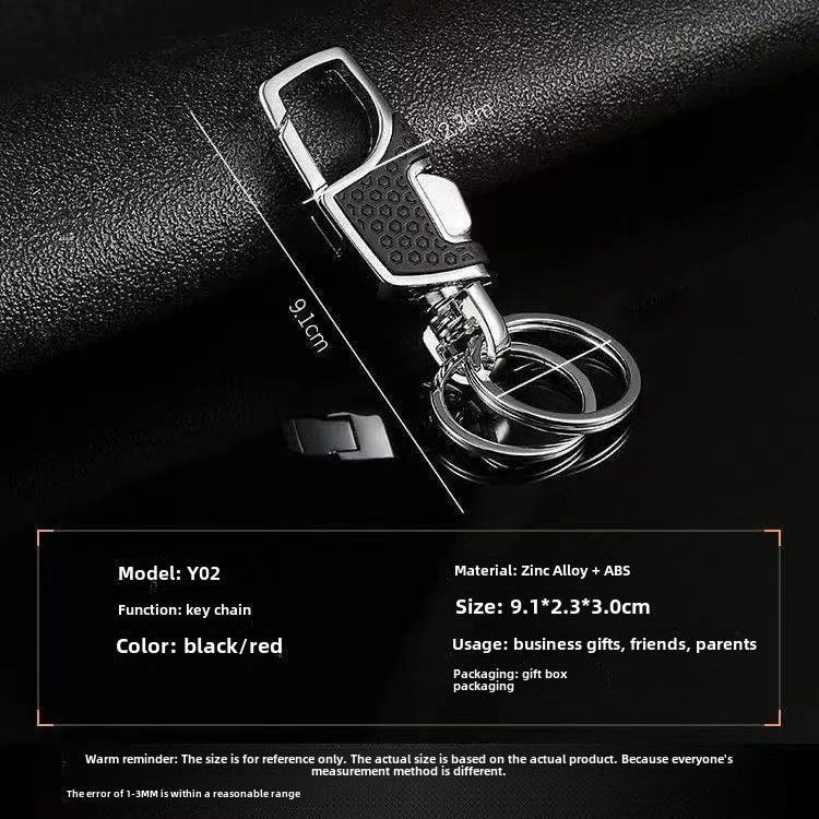 Wholesale Metal car keychain opens with one click