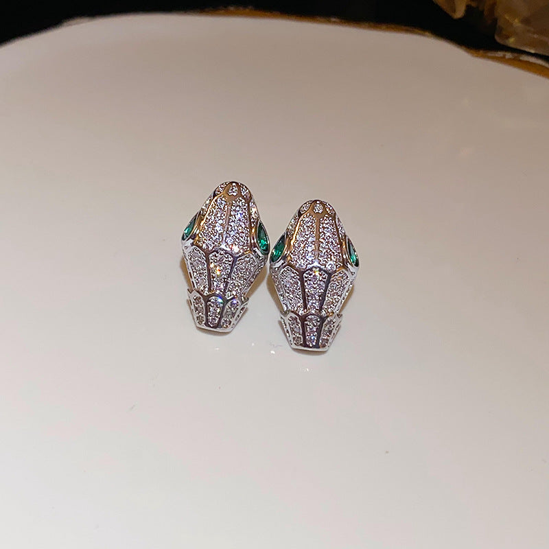 Wholesale Diamond Butterfly Flower Five Pointed Star Tassel Alloy Earrings