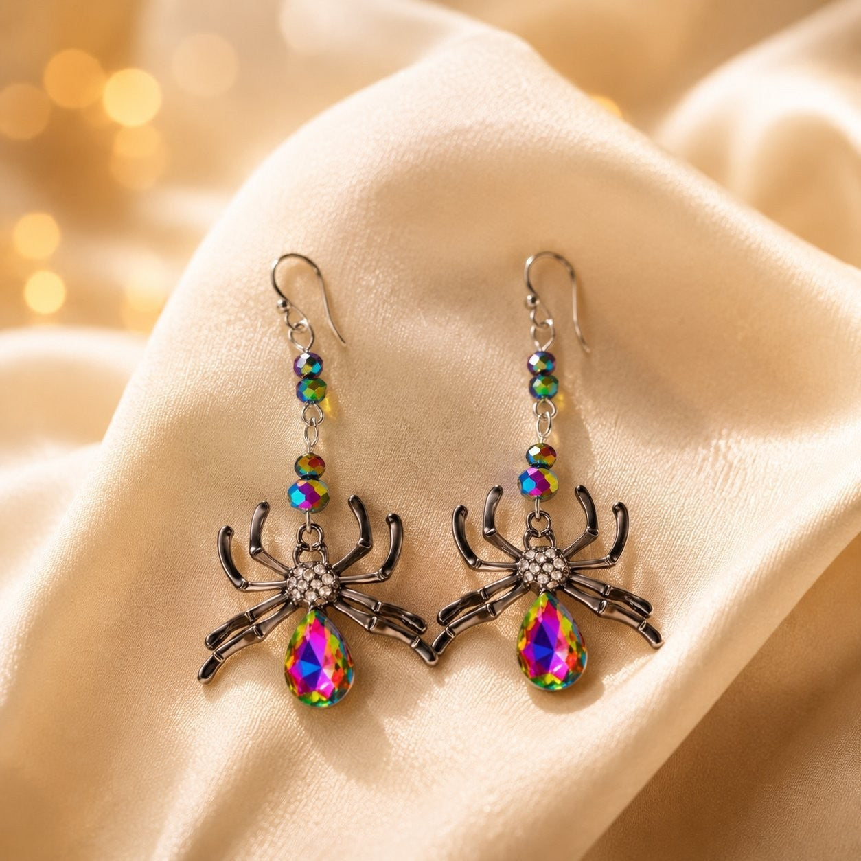 Wholesale Alloy  Pumpkin Skeleton Earrings Retro Distressed Fashion Accessory Gift Boutique Resale