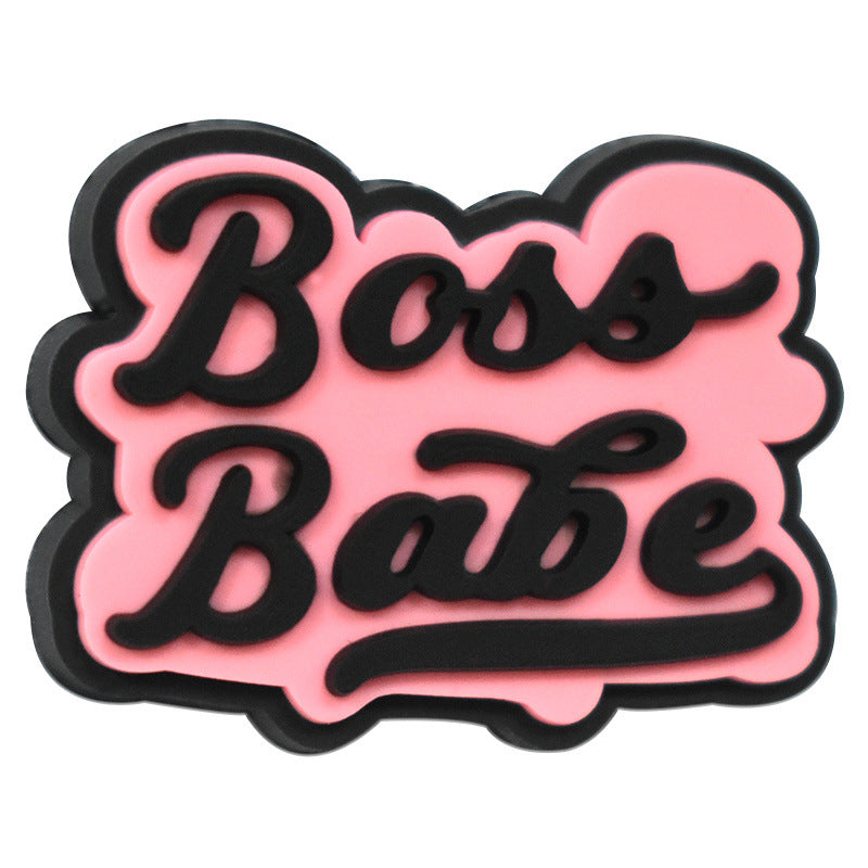 Wholesale Random 100pcs Flower Horror  Phrase Focal Beads