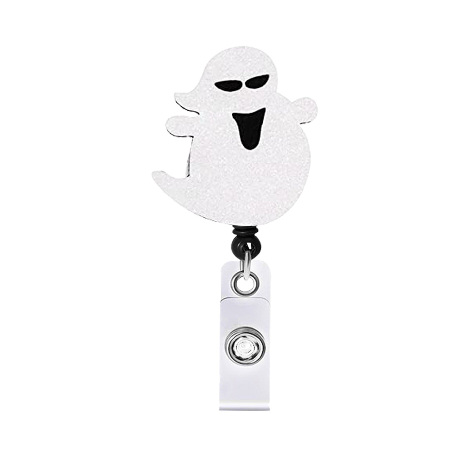 Wholesale Halloween Retractable Swivel Easy Pull Felt Telescoping Keychain