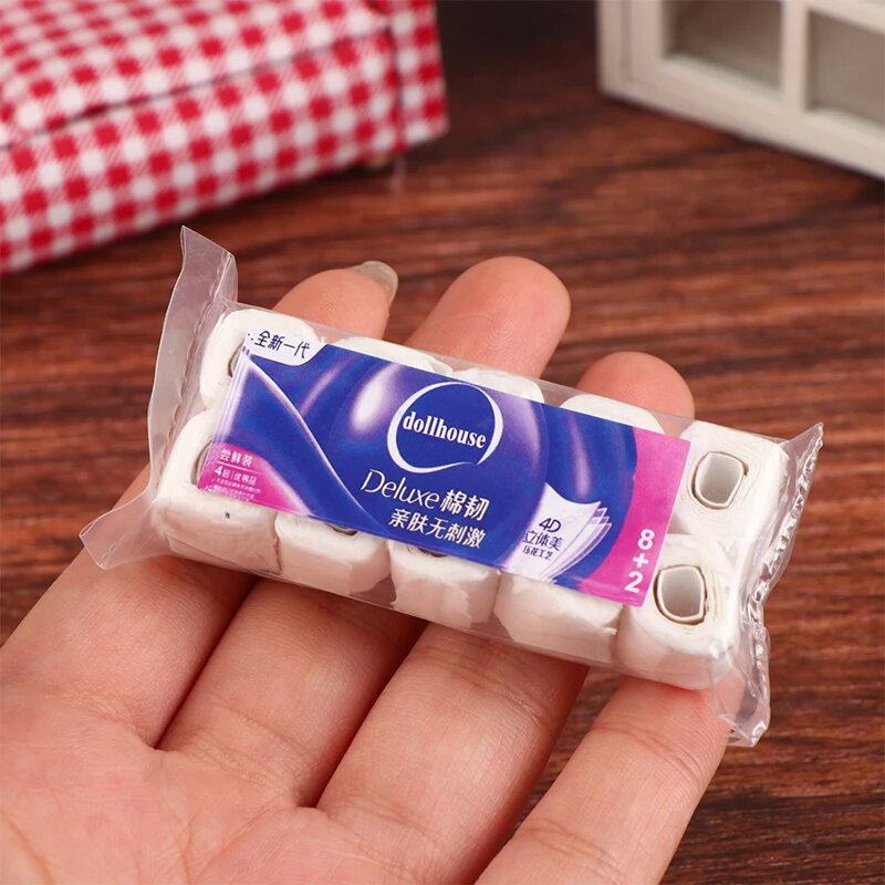 Wholesale 1:12 Dollhouse Miniature Tissue Paper Roll