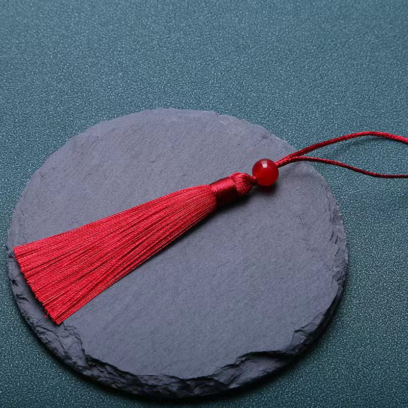 Wholesale 7cm Beaded Ice Silk Tassel Pendant