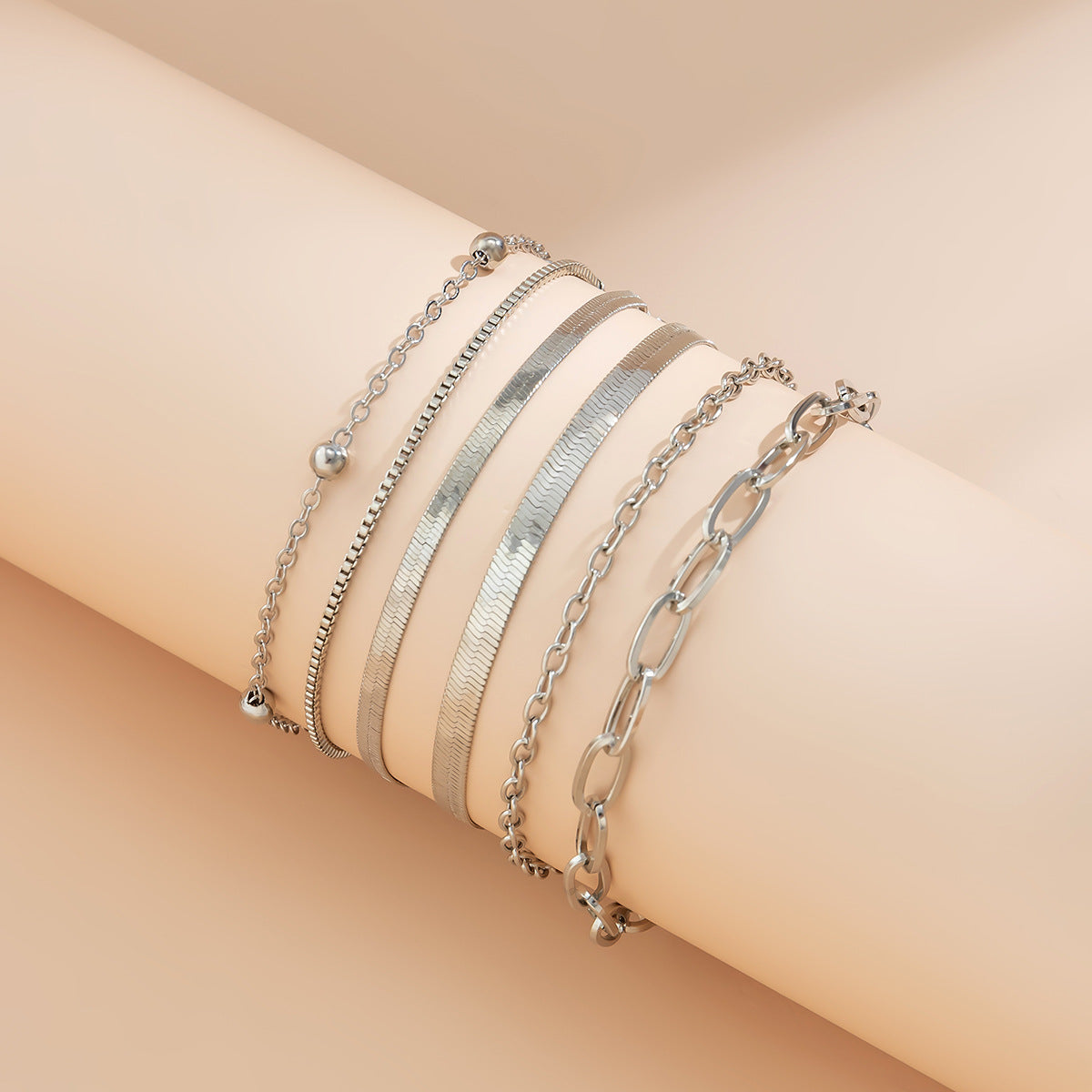 Brazalete de metal de serpiente de hip hop al por mayor