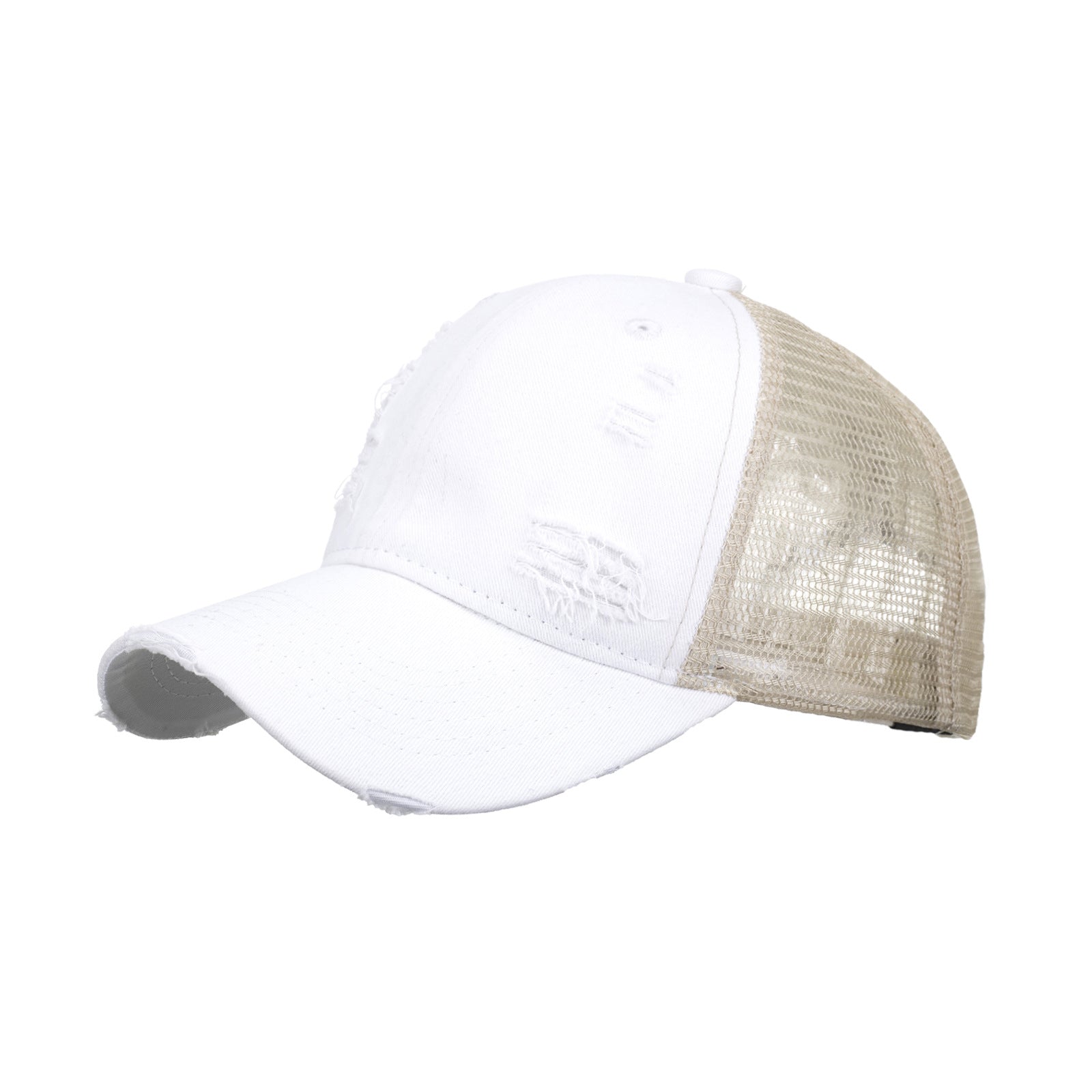 Wholesale  hole washing net cap cap casual sunscreen sun hat baseball cap