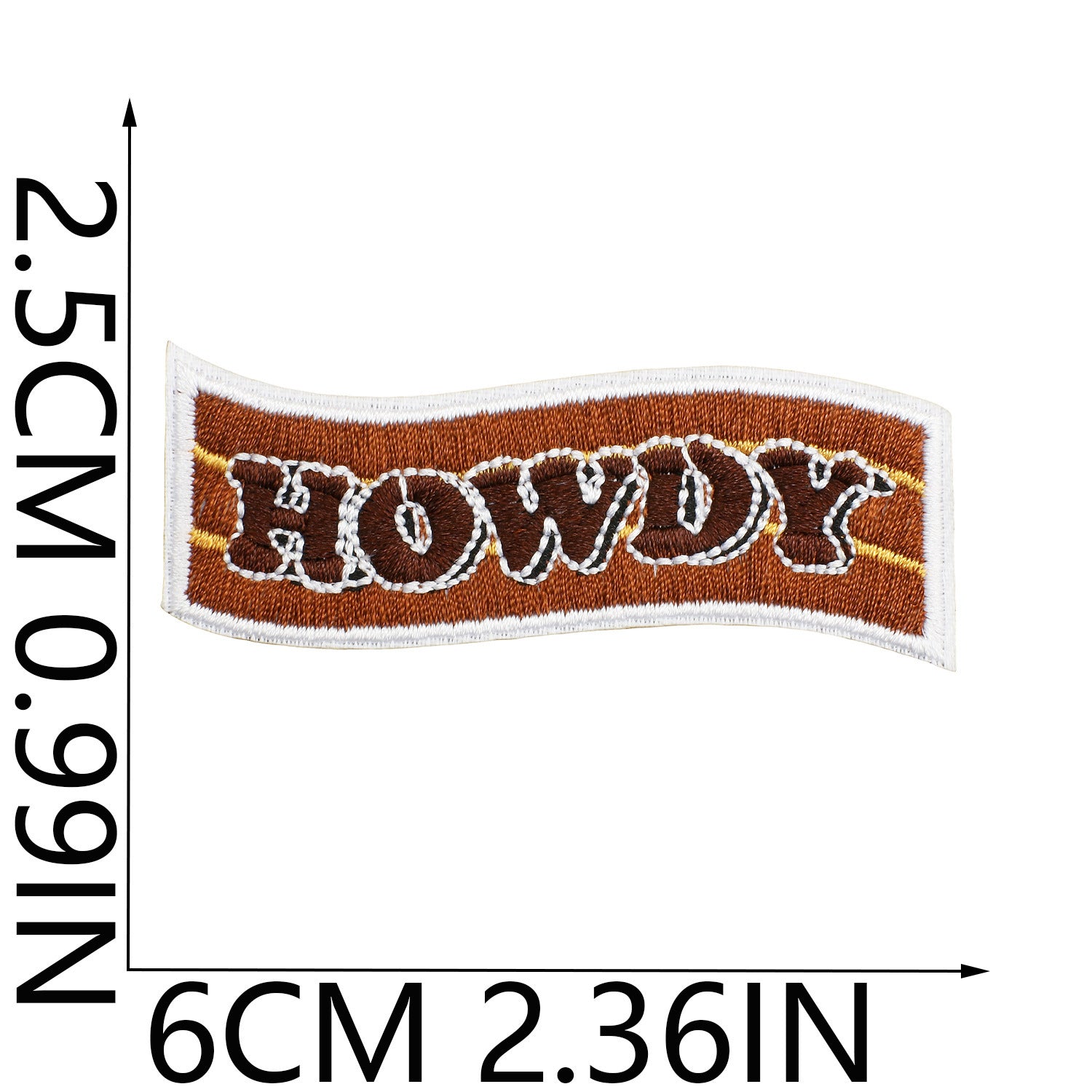 Wholesale Western Cowboy Horse Embroidery Patch Decorative Embroidered Applique For Clothing Resale