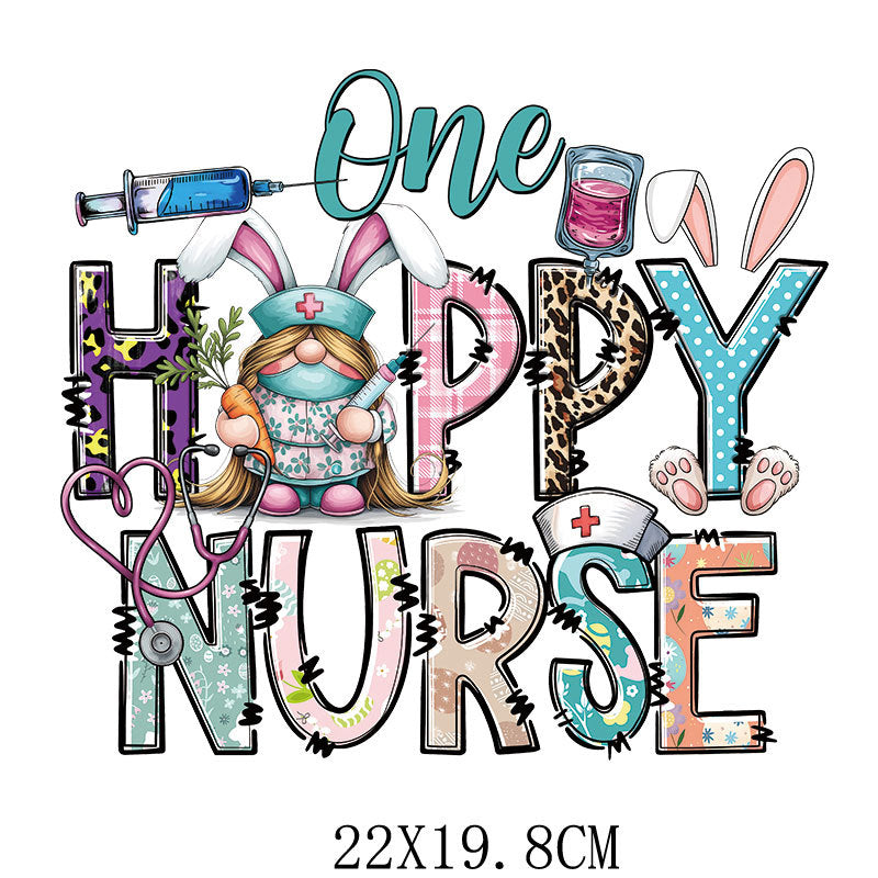 Wholesale 10pcs Easter Rabbit Radish UV DTF Ready to Press Transfers Wrap