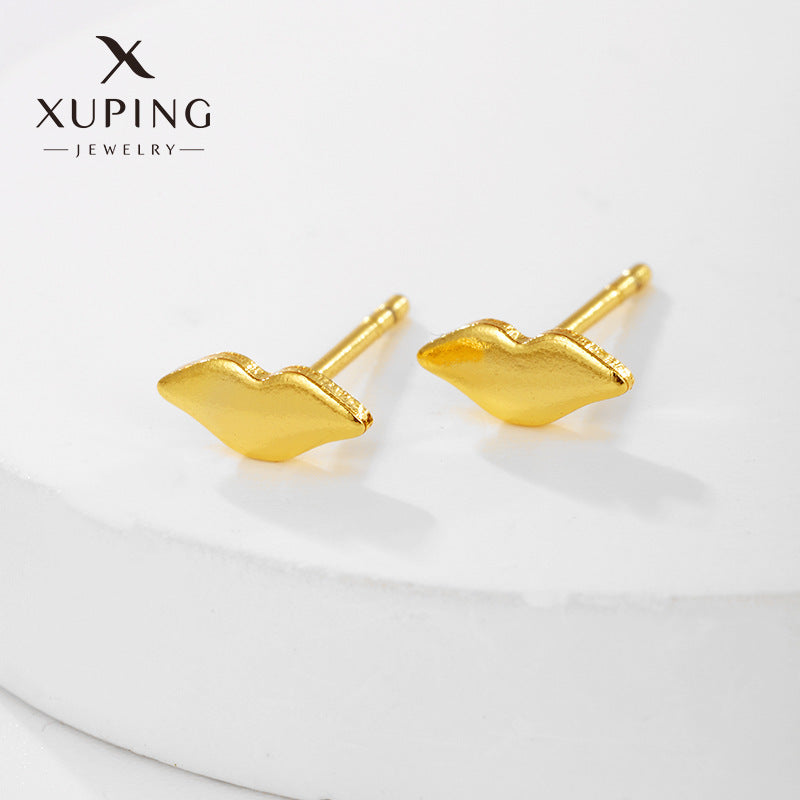 Wholesale Alloy Flower Simple and Compact Mini Summer High-end Fashion Earrings